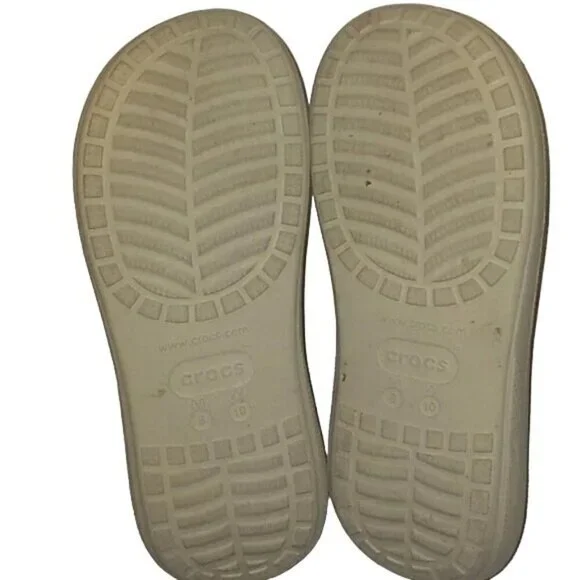CROCS Unisex Crush Platform Slide Sandals in Bone White - Picture 6 of 7